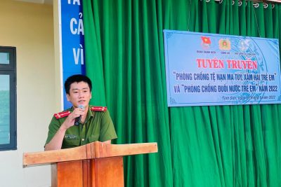 Tuyên truyền “Phòng chống ma tuý, xâm hại trẻ em” và “Phòng chống đuối nước” năm 2022